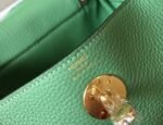 Knockoff Hermes Lindy Mini handbag in vert criquet color - Image 5