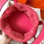 Rose lipstick cheap replica Hermes Picotin Lock 22cm handbag - Image 4