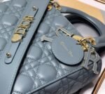 Dior Small Lady Dior My ABCDior Bag Replica in Sky Blue - Image 4