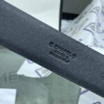 Chanel Red Patent Leather CC Logo Belt - Image 3