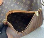 Louis Vuitton Neverfull Bandouliere Inside Out MM Tote In Monogram Canvas And Brown Leather - Image 8