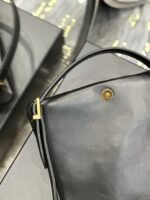 LE 57 HOBO BAG IN QUILTED LAQUERED CANVAS AND LEATHER - Image 4