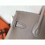 Tourterelle Hermes Birkin 25cm AAAAA Replica Handbag - Image 7