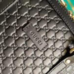 GUCCI Micro GG Leather Mini Dome Crossbody Bag - Image 5