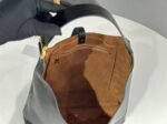 Top Quality Knockoff Previous Previous Chloe Marcie Hobo Bag in Black Grained Leather - Image 7