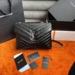 Replica Saint Laurent LouLou Medium Chain Bag Noir - Image 8