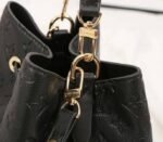 Louis Vuitton Monogram Empreinte NeoNoe MM Bag In Black - Image 8