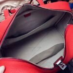 Red Luxury Replica Hermes Victoria II 35cm Bag - Image 8