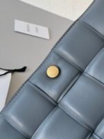 Top Quality Imitation Bottega Veneta Padded Cassette Bag In Thunder - Image 9