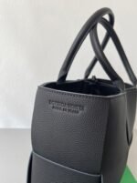 Fake Bottega Veneta Arco Small Tote Black - Image 8