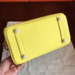 Yellow Hermes Birkin 25cm Premium Handmade Imitation - Image 7