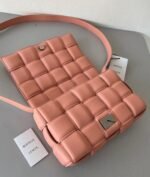 Top Quality Fake Bottega Veneta Padded Cassette Bag In Peachy - Image 7