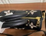 Louis Vuitton Monogram Empreinte Papillon BB Bag In Black And Beige - Image 7