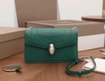 Replica Bvlgari Serpenti Forever Small Cross-body Bag Green Calfskin - Image 5