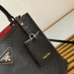 Black Prada Large Panier Bag Knockoff - Image 2