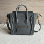 Celine Nano Luggage Tote Bag Faux in Kohl - Image 7
