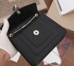 Fake Bvlgari Serpenti Forever Small Crossbody Bag Black Leather - Image 7