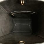Top Quality Replica Celine Sangle Bucket Bag In Black Grained Calfskin - Image 2