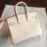 Beige Hermes Birkin 25cm Affordable Copy - Image 4