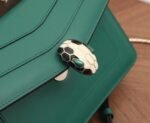 Replica Bvlgari Serpenti Forever Small Cross-body Bag Green Calfskin - Image 10