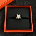 Hermes Reversible Leather Strap Ring - Image 2