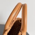 Top Quality Replica Bottega Veneta Cabat Mini Bag In Caramel Intrecciato Lambskin - Image 7