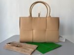 Replica Bottega Veneta Arco Medium Tote Beige - Image 7