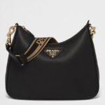 Prada Shoulder Bag Knockoff in Black