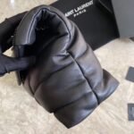 PUFFER SMALL BAG IN QUILTED SUEDE - Image 5