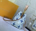 Louis Vuitton LV By The Pool Monogram Tiles Canvas NeoNoe BB Bag In Lagoon Blue - Image 5