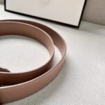 Chanel CC logo leather belt - Image 3