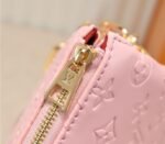 Louis Vuitton Coussin PM Bag In Light Pink With Jacquard Strap - Image 9