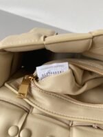 Top Quality Faux Bottega Veneta Chain Cassette Bag In Porridge - Image 3