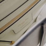 Dior Saddle Bag Replica in White Grained Calfskin - Image 6