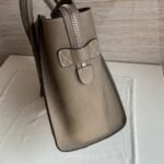 Celine Mini Luggage Tote Bag Knockoff in Souris - Image 6