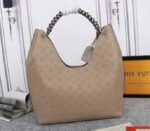 LV Mahina Carmel Hobo In Galet Gray - Image 3