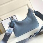 Prada Re-Edition Shoulder Bag Replica in Blue - Image 7