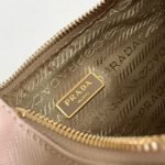 Prada Re-Edition 2005 Shoulder Bag Fake in Taupe - Image 5