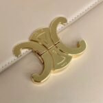 Top Quality Faux Celine Triomphe Large Bag In Nude - Image 8