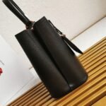 Black Prada Medium Panier Bag Replica - Image 4