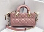 Dior Lady D-Joy Micro Bag Fake in Peony Pink Cannage Lambskin - Image 9