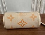 Louis Vuitton Bicolor Monogram Empreinte Papillon BB Bag In Cream And Saffron - Image 4