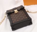Louis Vuitton Monogram Canvas Vertical Trunk Pochette - Image 4