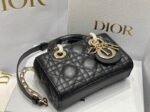 Dior Lady D-Joy Micro Bag Replica in Black Cannage Lambskin - Image 7