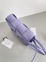 Replica Bottega Veneta Cassette Mini Tote Bag Lilas - Image 4