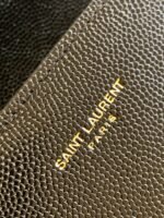 CASSANDRA MEDIUM TOP HANDLE BAG IN GRAIN DE POUDRE EMBOSSED LEATHER - Image 5