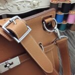Brown replica Hermes Jypsiere 34cm handbag - Image 6