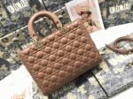 Dior Lady Dior Large Bag Imitation in Blush - Image 4