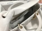 Dior Lady Dior Medium Bag Replica in White - Image 2