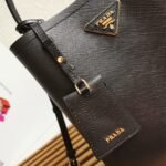 Black Prada Medium Panier Bag Replica - Image 3